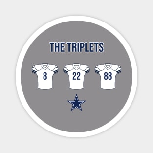 The Triplets! - Dallas Cowboys Magnet